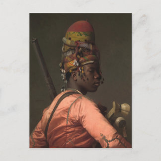 Jean-Leon Gerome Black Bashi-Bazouk circa 1869 Postkarte