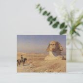 Jean-Leon Gerome- Bonaparte Vor der Sphinx Postkarte (Stehend Vorderseite)