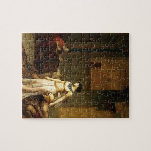 Jean-Leon Gerome- Cleopatra und Caesar Puzzle (Horizontal)