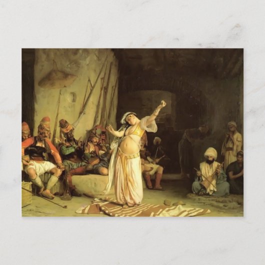 Jean-Leon Gerome - Der Tanz der Almeh Postkarte (Vorderseite)