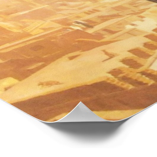 Jean Léon Gérôme - Ein Aufruf zum Gebet - Islamisc Poster (Ecke)