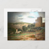 Jean-Leon Gerome - Eintritt Christi in Jerusalem Postkarte (Vorne/Hinten)