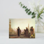 Jean-Leon Gerome - Gebet in Kairo Postkarte (Stehend Vorderseite)