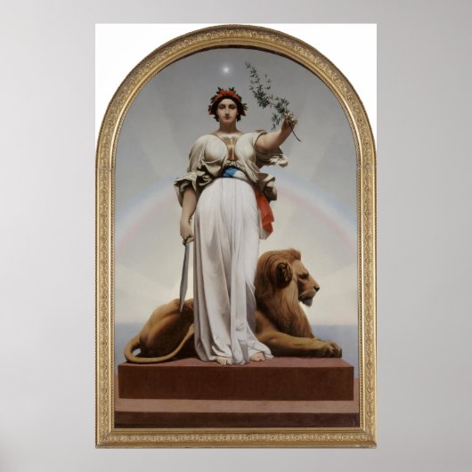 Jean-Léon Gérôme - La République Poster (Vorne)