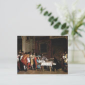 Jean-Leon Gerome- Louis XIV und Moliere Postkarte (Stehend Vorderseite)