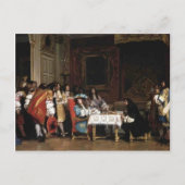 Jean-Leon Gerome- Louis XIV und Moliere Postkarte (Vorderseite)