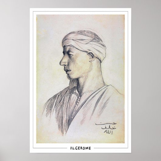 Jean-Léon Gérôme Zedign Art Poster #12 (Vorne)