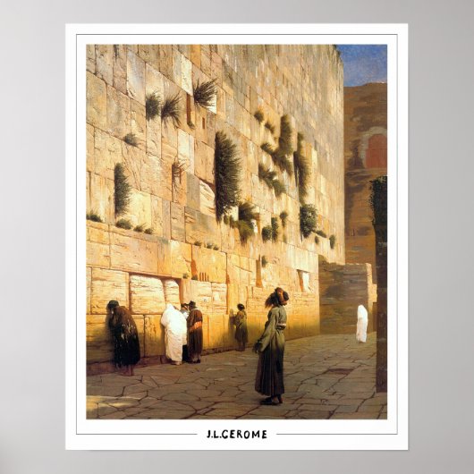 Jean-Léon Gérôme Zedign Art Poster #129 (Vorne)