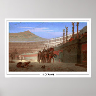 Jean-Léon Gérôme Zedign Art Poster #150