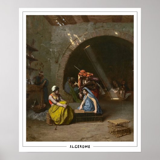 Jean-Léon Gérôme Zedign Art Poster #18 (Vorne)