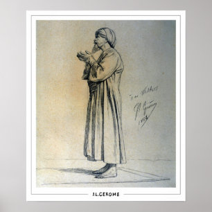 Jean-Léon Gérôme Zedign Art Poster #201