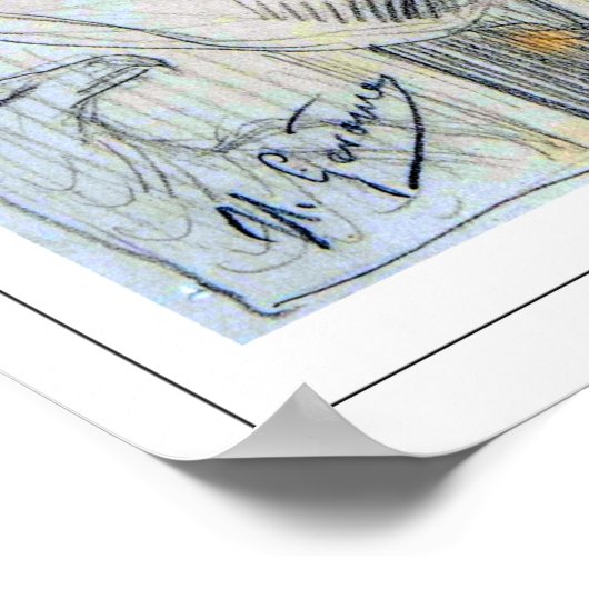 Jean-Léon Gérôme Zedign Art Poster #252 (Ecke)