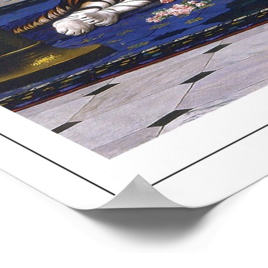 Jean-Léon Gérôme Zedign Art Poster #28 (Ecke)