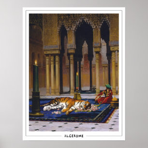 Jean-Léon Gérôme Zedign Art Poster #28