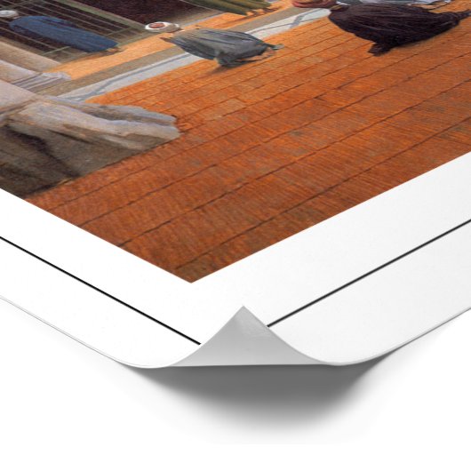 Jean-Léon Gérôme Zedign Art Poster #297 (Ecke)