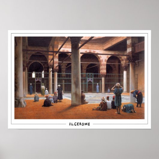 Jean-Léon Gérôme Zedign Art Poster #297 (Vorne)