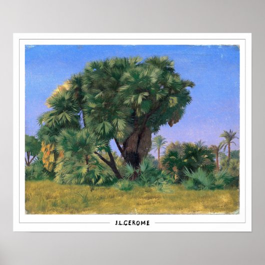 Jean-Léon Gérôme Zedign Art Poster #353 (Vorne)