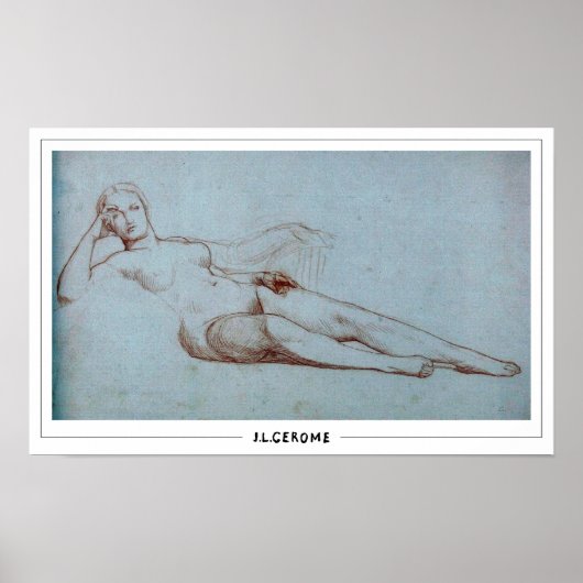 Jean-Léon Gérôme Zedign Art Poster #38 (Vorne)