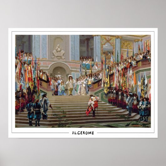 Jean-Léon Gérôme Zedign Art Poster #42 (Vorne)