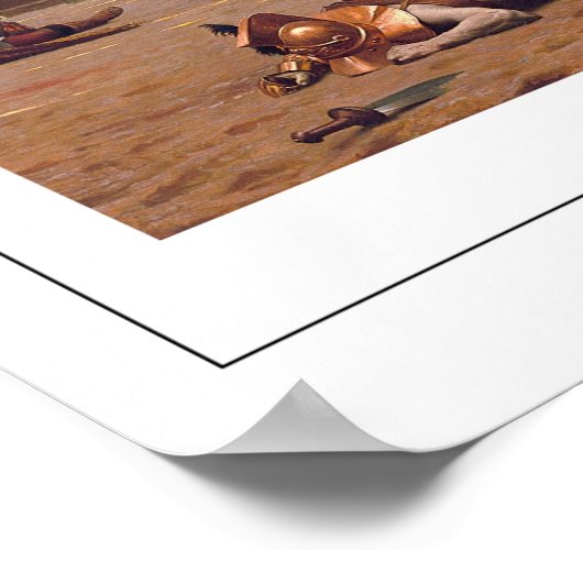 Jean-Léon Gérôme Zedign Art Poster #84 (Ecke)