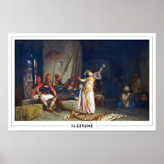 Jean-Léon Gérôme Zedign Art Poster #87 (Vorne)
