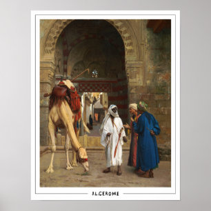 Jean-Léon Gérôme Zedign-Kunstposter #216 Poster