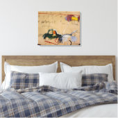Jean Michel Basquiat Gemälde Leinwanddruck (Insitu (Schlafzimmer))