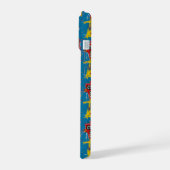 Jean-Michel Basquiat Inspired 9 iPhone 15 Hülle (Linke Seite)