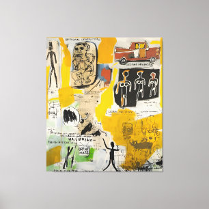 Jean Michel Basquiat Kunst Leinwanddruck