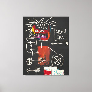 Jean Michel Basquiat Kunstwerk Leinwanddruck