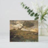 Jean Millet Painting Postkarte (Stehend Vorderseite)