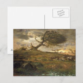 Jean Millet Painting Postkarte (Vorne/Hinten)