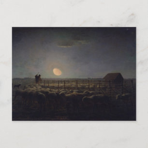 Jean Millet Painting Postkarte