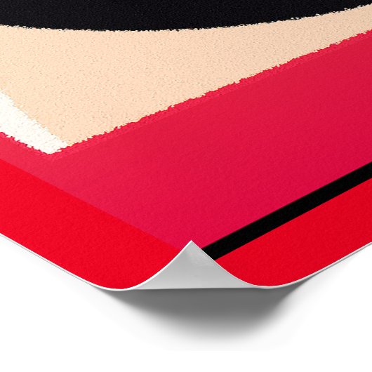 Jean Miro Style Poster (Ecke)