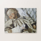 Jean Monet Asleep Monet Fine Art Puzzle (Horizontal)
