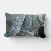 Jean Monet von Claude Monet in Seiner Wiege Lendenkissen (Vorderseite)
