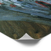 Jean Monet von Claude Monet in Seiner Wiege Poster (Ecke)