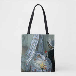 Jean Monet von Claude Monet in Seiner Wiege Tasche