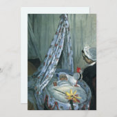 Jean Monet von Claude Monet Invite in Seiner Wiege (Vorne/Hinten)