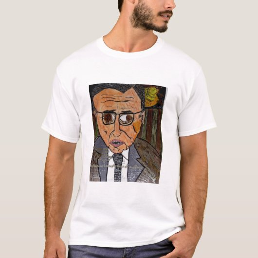 Jean-Paul Sartre T-Shirt (Vorderseite)