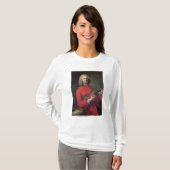 Jean-Philippe Rameau mit einer Violine T-Shirt (Vorne ganz)