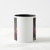 Jean-Philippe Rameau mit einer Violine Tasse (Zentrum)