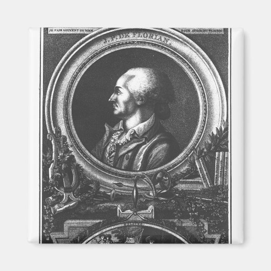 Jean-Pierre Claris de Florian Magnet (Vorne)