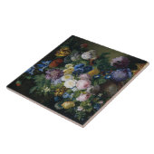 Jean-Pierre-Xavier Bidauld still life with Tulips Fliese (Seite)