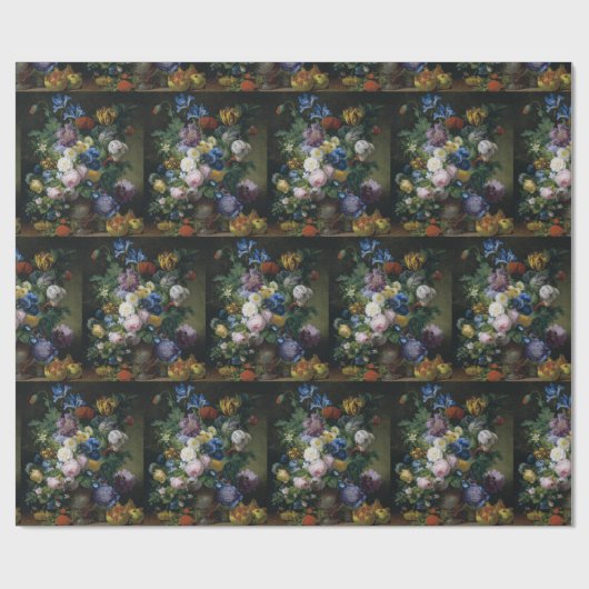 Jean-Pierre-Xavier Bidauld still life with Tulips Geschenkpapier (Flach)