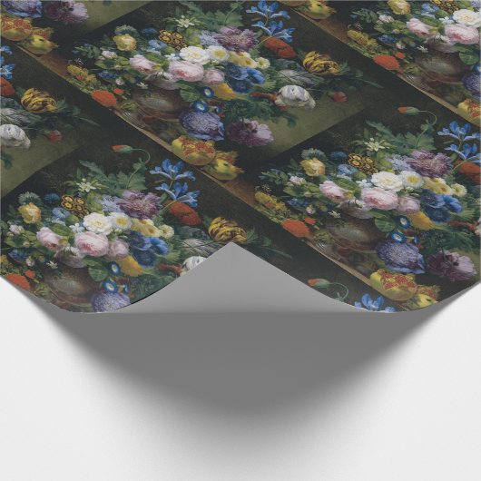 Jean-Pierre-Xavier Bidauld still life with Tulips Geschenkpapier (Ecke)