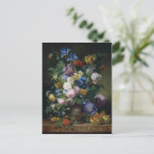 Jean Pierre Xavier Bidauld still life with Tulips Postkarte (Stehend Vorderseite)