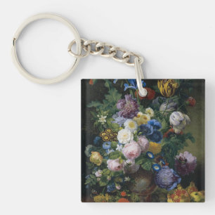 Jean-Pierre-Xavier Bidauld Stillleben mit Tulpen Schlüsselanhänger