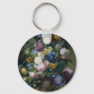 Jean-Pierre-Xavier Bidauld Stillleben mit Tulpen Schlüsselanhänger