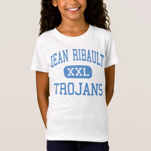 Jean Ribault - Trojan - hoch - Jacksonville T-Shirt (Vorderseite)